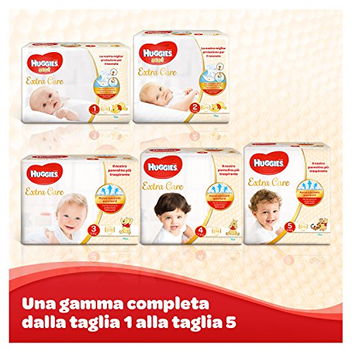 Huggies - Pañales extra caros, talla 5 (11-25 kg), paquete de 96 unidades