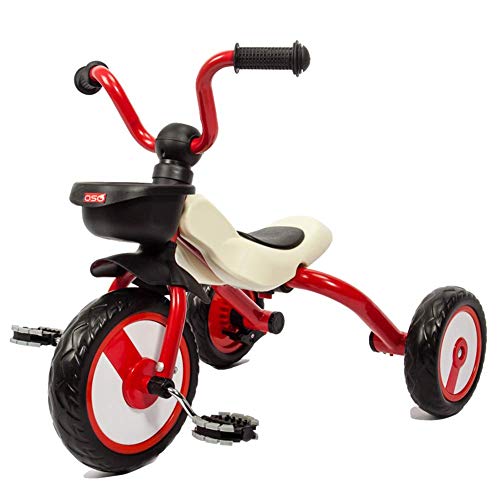 HYLH Triciclo para NiñOs De 2 AñOs, Trike para NiñOs 2-6 Triciclo Ligero Y Plegable con Pedal Ajustable En El Manillar del Primer Triciclo Scooter, Section B