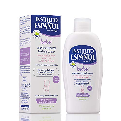 Instituto Español Bebé Aceite Corporal Suave - 150 ml