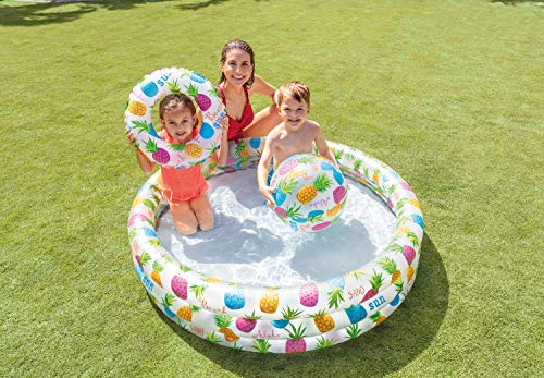 Intex 59469NP - Piscina, flotador y pelota de 51 cm, 132 x 28 cm, 248 litros