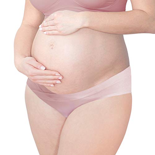 Intimate Portal Mujer Algodón Bajo el Vientre de Braguitas de Bikini Premamá Natural (PK de 5) L