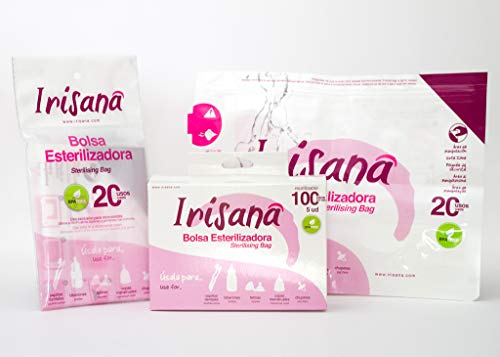 Irisana 72.IR43 - Bolsa esterilizadora para microondas, 5 unidades