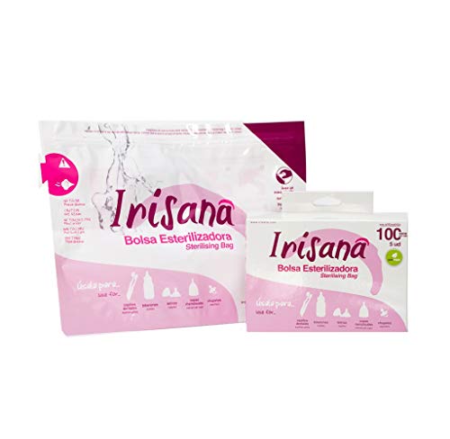 Irisana 72.IR43 - Bolsa esterilizadora para microondas, 5 unidades