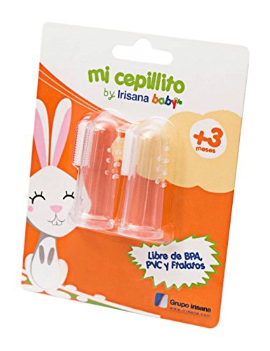 IrisanaBaby Mi Cepillito - Cepillo dental de silicona médica para bebé