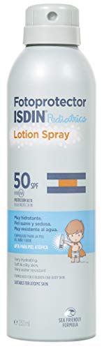 ISDIN Fotoprotector Lotion Spray Protector Solar Corporal Para Niños (SPF 50)- 250 ml.