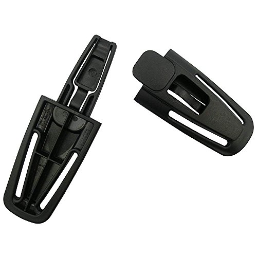 ISKIP Hebilla para Cinturón de Seguridad de Coche, Cinturón de Seguridad, Arnés para el Pecho, Hebilla Segura para Bebés y Niños, Color Negro