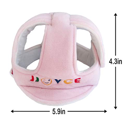 iwobi Casco de protección para bebé, Gorra Protectora para Cabeza de bebé Casco de Seguridad Ajustable para Bebé para Proteger Cabeza Aprender Gatear Andar Caminar Correr Jugar Bicicleta