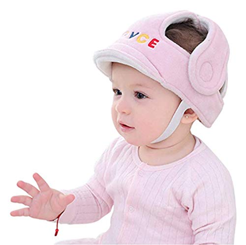 iwobi Casco de protección para bebé, Gorra Protectora para Cabeza de bebé Casco de Seguridad Ajustable para Bebé para Proteger Cabeza Aprender Gatear Andar Caminar Correr Jugar Bicicleta