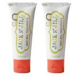 Jack N' Jill Natural Toothpaste, Strawberry, 1.76oz (Pack of 2) by Jack N' Jill