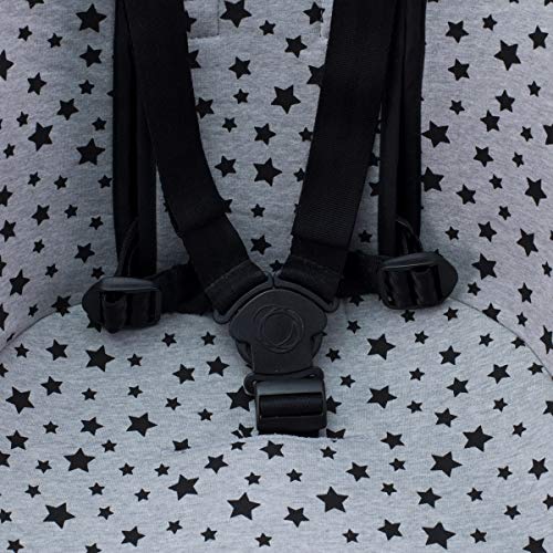 JANABEBE Colchoneta para Bugaboo Cameleon 3 Black Star