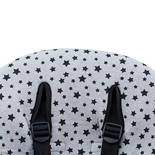 JANABEBE Colchoneta para Bugaboo Cameleon 3 Black Star