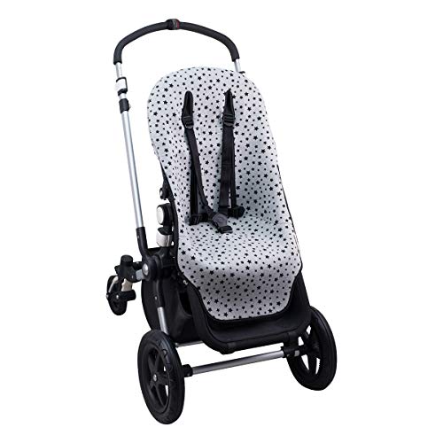 JANABEBE Colchoneta para Bugaboo Cameleon 3 Black Star