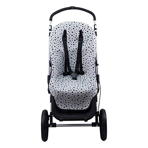 JANABEBE Colchoneta para Bugaboo Cameleon 3 Black Star