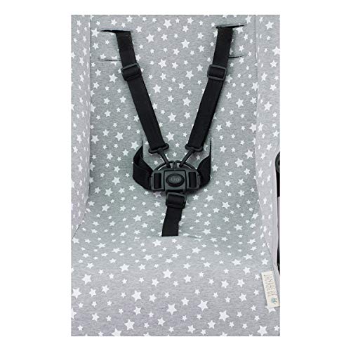 JANABEBE Colchoneta para UPPABABY vista y cruz (White Star)