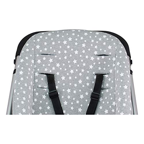 JANABEBE Colchoneta para UPPABABY vista y cruz (White Star)