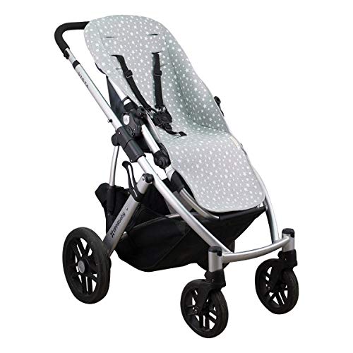 JANABEBE Colchoneta para UPPABABY vista y cruz (White Star)