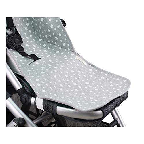 JANABEBE Colchoneta para UPPABABY vista y cruz (White Star)