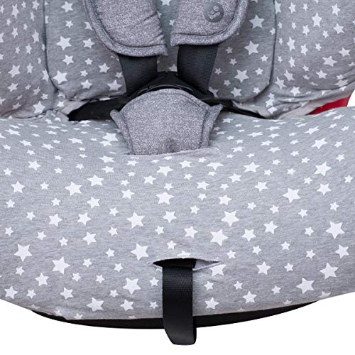 JANABEBE Funda para Bebe Confort Titan Nomad GB Everna White Star