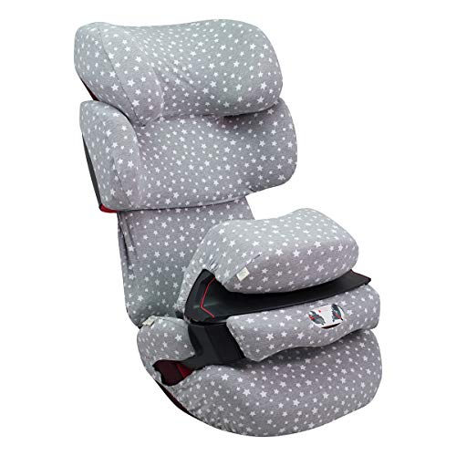 JANABEBE Funda para Cybex Pallas M y Pallas Fix (White Star, Pallas Fix)