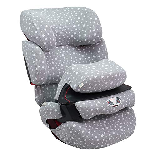 JANABEBE Funda para Cybex Pallas M y Pallas Fix (White Star, Pallas Fix)