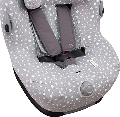 JANABEBE Funda para Maxi Cosi Bébé Confort Opal (White Star)