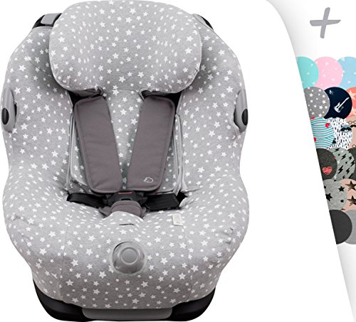 JANABEBE Funda para Maxi Cosi Bébé Confort Opal (White Star)