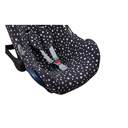 JANABEBE Funda para Maxi Cosi Cabriofix, silla de coche gr 0 (Winter Sky)