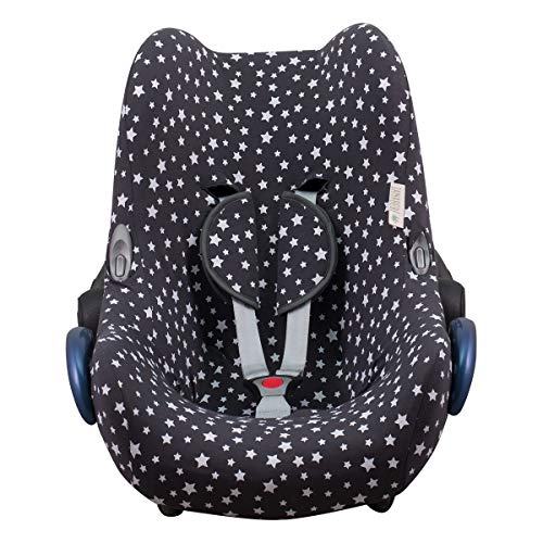 JANABEBE Funda para Maxi Cosi Cabriofix, silla de coche gr 0 (Winter Sky)