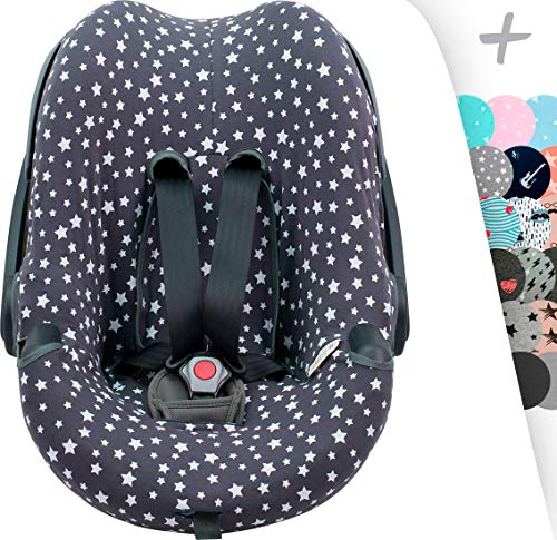 JANABEBE Funda para silla de auto BeSafe iZi Go (Winter Sky)