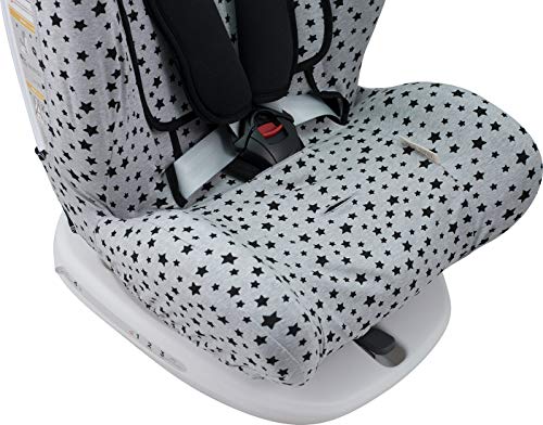 JANABEBE Funda para Star Ibaby, Baby Auto Fix Noe (BLACK STAR)