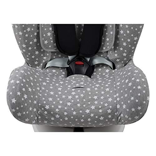 JANABEBE Funda para Star Ibaby, Baby Auto Fix Noe (WHITE STAR)