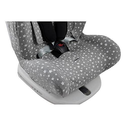 JANABEBE Funda para Star Ibaby, Baby Auto Fix Noe (WHITE STAR)