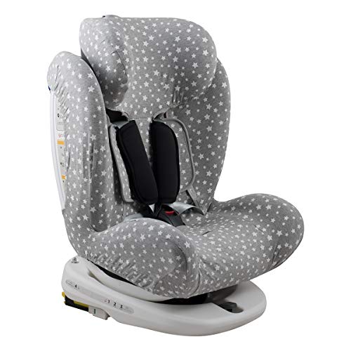 JANABEBE Funda para Star Ibaby, Baby Auto Fix Noe (WHITE STAR)