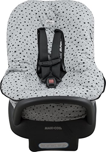 JANABEBE Funda + Saco para silla de coche grupo 0 Black star