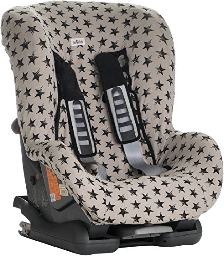 JANABEBE Funda Universal para Silla de Coche Grupo 1-2-3 Dark Sky