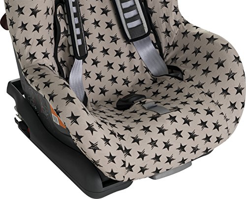 JANABEBE Funda Universal para Silla de Coche Grupo 1-2-3 Dark Sky