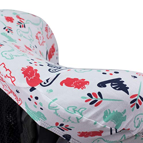 JANABEBE Funda Universal para Silla de Coche Grupo 1-2-3 Dino party