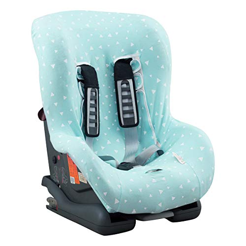 JANABEBE Funda Universal para Silla de Coche Grupo 1-2-3 Mint Sparkles