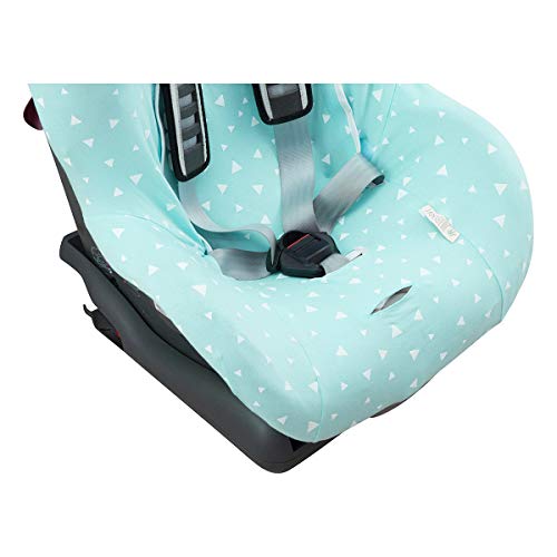 JANABEBE Funda Universal para Silla de Coche Grupo 1-2-3 Mint Sparkles