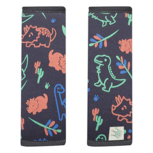 JANABEBE Protector Arnes para Silla de Paseo (Happy Dino, 17 x 18)