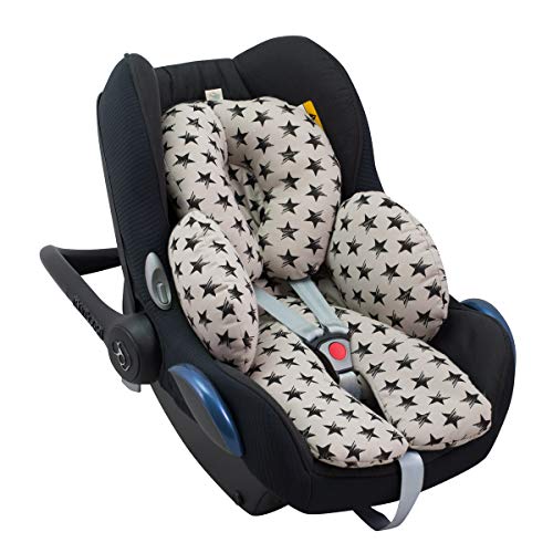 JANABEBE Reductor Universal Bebe Silla de Coche y Paseo 3 piezas (Dark Sky)