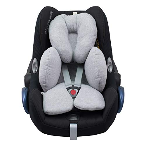 JANABEBE Reductor Universal Bebe Silla de Coche y Paseo 3 piezas (Grey Stone)