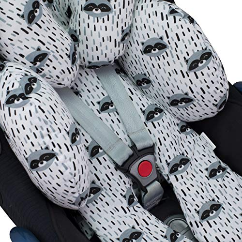 JANABEBE Reductor Universal Bebe Silla de Coche y Paseo 3 piezas (Raccoon)