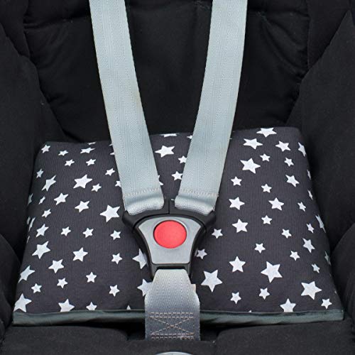 JANABEBE Reductor Universal Bebe Silla de Coche y Paseo 3 piezas (Winter Sky)