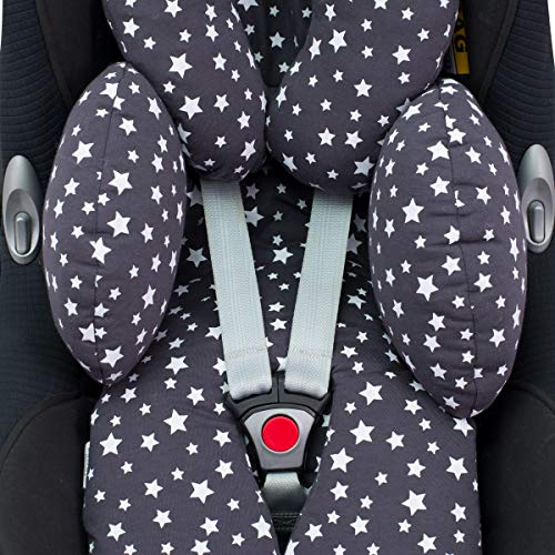 JANABEBE Reductor Universal Bebe Silla de Coche y Paseo 3 piezas (Winter Sky)