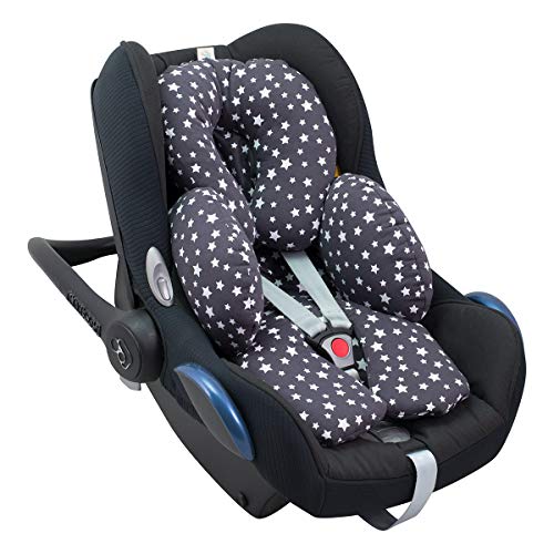 JANABEBE Reductor Universal Bebe Silla de Coche y Paseo 3 piezas (Winter Sky)