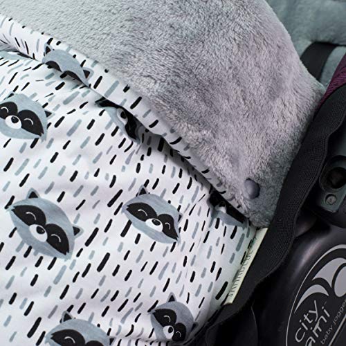 JANABEBE Saco para Baby Jogger City Mini Joolz RACCOON, POLAR