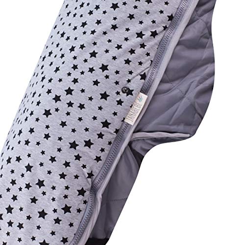 JANABEBE Saco Universal para Cochecito (Black Star, Algodon)