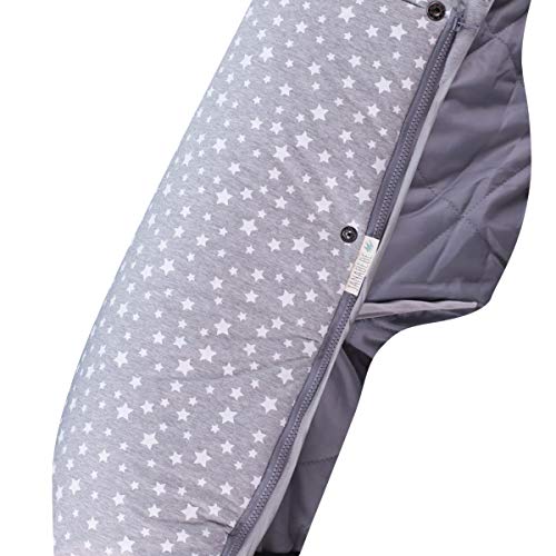 JANABEBE Saco Universal para Cochecito (White Star, Polar)