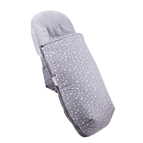 JANABEBE Saco Universal para Cochecito (White Star, Polar)